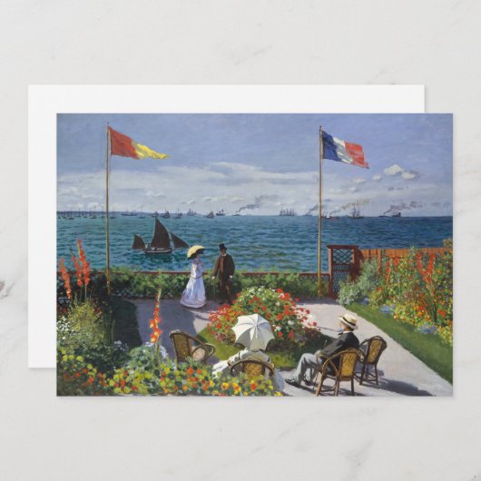 Garten in Sainte-Adresse | Claude Monet (Vorne/Hinten)