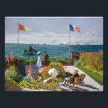 Garten in Sainte-Adresse | Claude Monet | Fotodruck<br><div class="desc">Garden at Sainte-Adresse ist ein Gemälde von Claude Monet aus dem Jahr 1867.</div>