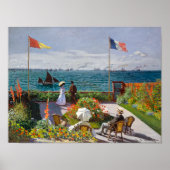 Garten in Sainte-Adresse | Claude Monet | Poster (Vorne)