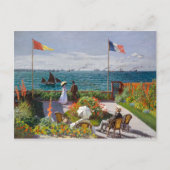 Garten in Sainte-Adresse | Claude Monet | Postkarte (Vorderseite)