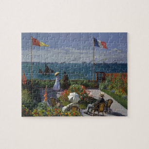 Garten in Sainte-Adresse von Claude Monet Puzzle