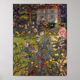Garten in Vaucresson Poster