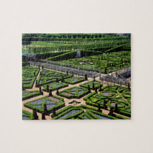 Garten in Villandry Chateau, Indre-et-Loire, Puzzle