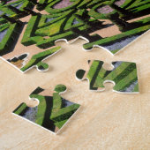 Garten in Villandry Chateau, Indre-et-Loire, Puzzle (Seite)