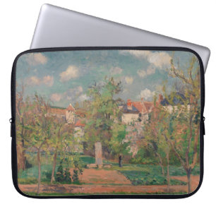 Garten in vollem Sonnenlicht, Camille PIssarro, 18 Laptopschutzhülle