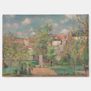 Garten in vollem Sonnenlicht, Camille PIssarro, 18 Magnet