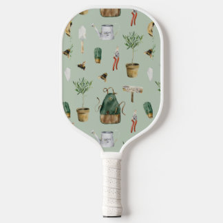 Garten inspiriert, Pflanzen, Bienen, Natur Outdoor Pickleball Schläger