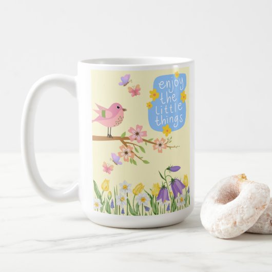 Garten Kaffeetasse (Mit Donut)