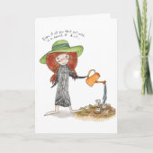 Garten-Karte Karte (Vorderseite)