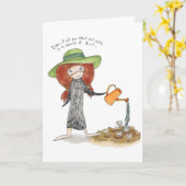 Garten-Karte Karte (Gelbe Blume)