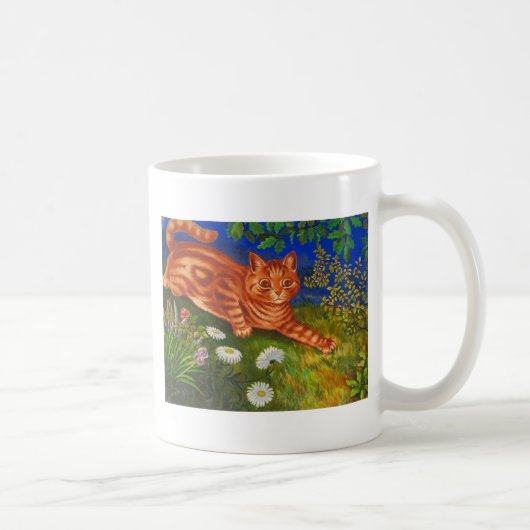 Garten-Katzen-Grafik durch Louis Wain Kaffeetasse (Rechts)