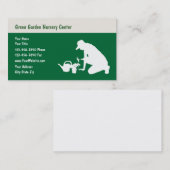 Garten-Kinderzimmer-Geschäfts-Karte Visitenkarte (Vorne/Hinten)