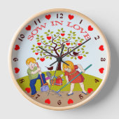 Gärten, Liebe, Uhr (Vorderseite)
