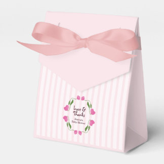 Garten Liebe und Dank Baby Shower Geschenkschachtel