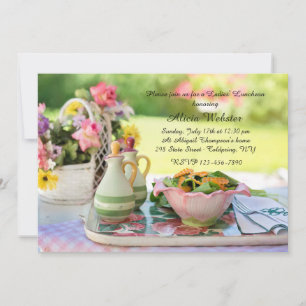 Garten-Lunch-Einladung Einladung