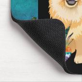 GARTEN MACHEN MICH LÄCHELN Chow - Mousepad (Ecke)