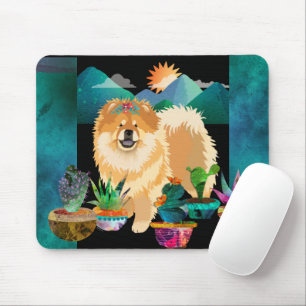 GARTEN MACHEN MICH LÄCHELN Chow - Mousepad
