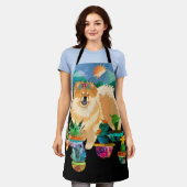 GARTEN MACHEN MICH LÄCHELN, LÄCHELN, Fahrwerk/Koch Schürze (Getragen)