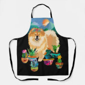 GARTEN MACHEN MICH LÄCHELN, LÄCHELN, Fahrwerk/Koch Schürze (Vorderseite)