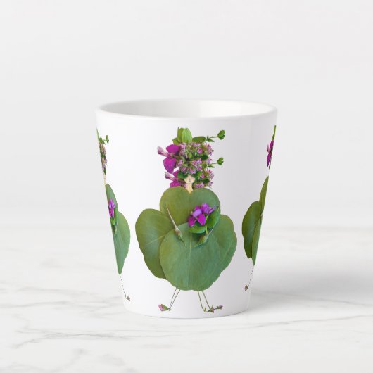 Garten Mädchen! Milchtasse (Vorderseite)