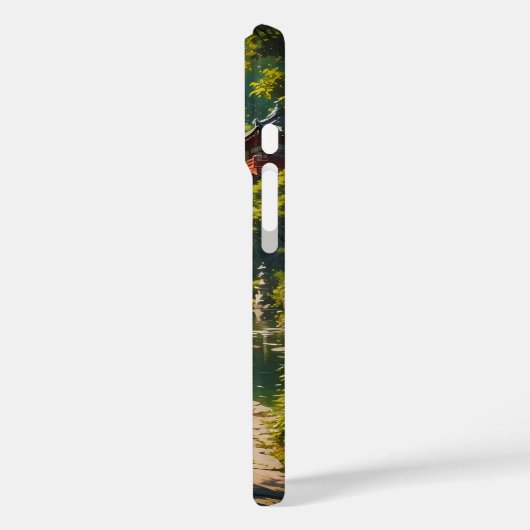 Garten-Maiden Case-Mate iPhone Hülle (Rückseite / Links)