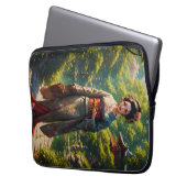 Garten-Maiden Laptopschutzhülle (Vorderseite Links)