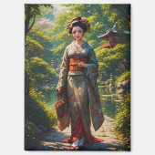 Garten-Maiden Magnet (Vorderseite)