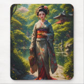 Garten-Maiden Mousepad (Vorne)