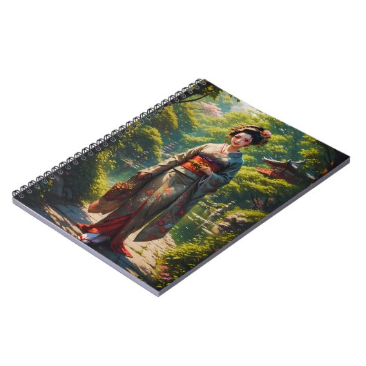 Garten-Maiden Notizblock (Linke Seite)