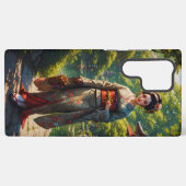 Garten-Maiden Samsung Galaxy Hülle (Rückseite (Horizontal))