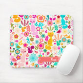 Garten-Miezekatze Mousepad (Mit Mouse)