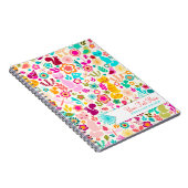 Garten-Miezekatze Notizblock (Rechte Seite)