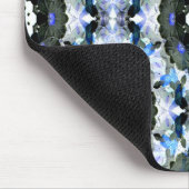 Garten mit blauen Spitzen.... Mousepad (Ecke)