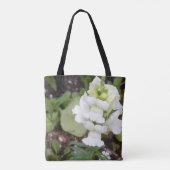 Garten mit Blumen im Freien Tasche (Rückseite)