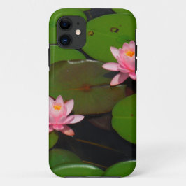 Garten mit Blütenblumen, Rosa Lotus, Case-Mate iPhone Hülle