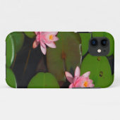 Garten mit Blütenblumen, Rosa Lotus, Case-Mate iPhone Hülle (Rückseite (Horizontal))