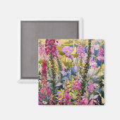 Garten mit Foxhandschuhen Magnet (Vorderseite/Rückseite)