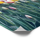 Garten mit Gartenanlage im Skagital, Poster (Ecke)