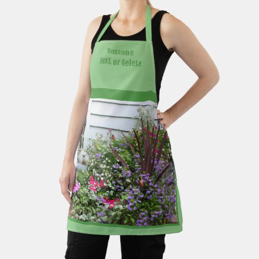 Garten mit Gartenmöbeln Personalisiert Schürze (InSitu)