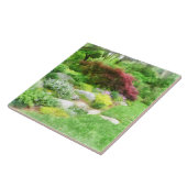 Garten mit japanischem Ahorn Fliese (Seite)
