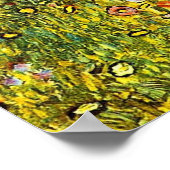 Garten mit Kruzifix von Gustav Klimt Poster (Ecke)