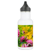 Garten mit rosa Dahlien Trinkflasche (Rechts)
