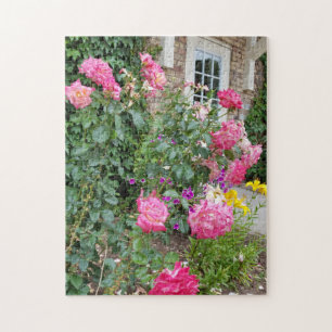 Garten mit Rose Puzzle