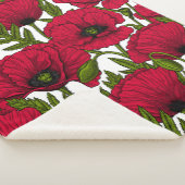 Garten mit rotem Mohn 2 Sherpadecke (3/4)