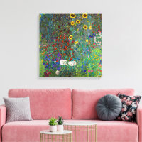 Garten mit Sonnenblumen | Gustav Klimt |