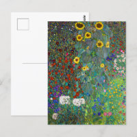 Garten mit Sonnenblumen | Gustav Klimt |
