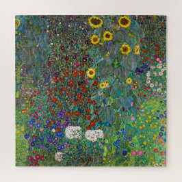 Garten mit Sonnenblumen | Gustav Klimt | Puzzle