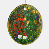 Garten mit Sonnenblumen Keramik Ornament (Links)