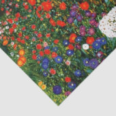 Garten mit Sonnenblumen Seidenpapier (Detail)