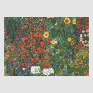 Garten mit Sonnenblumen Seidenpapier